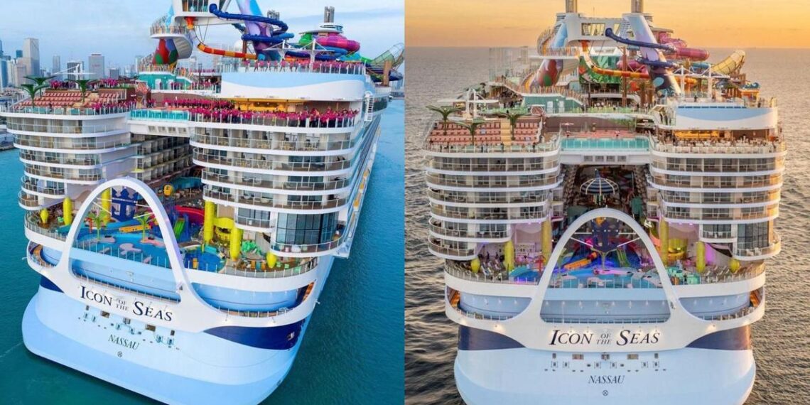 Así es el 'Icon of the Seas', el crucero más grande del mundo que ha empezado su primer viaje
