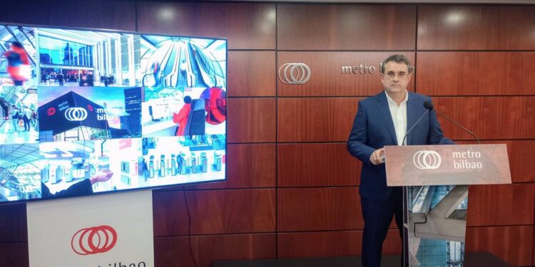 Metro Bilbao superó los 92,3 millones de viajes en 2023 y bate su récord histórico anual de cancelaciones