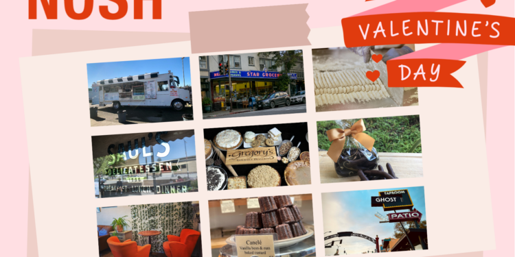 Valentine's Day cards to East Bay restaurants, dishes and drinks