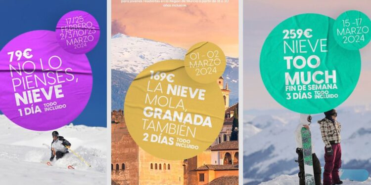 Viajes a Sierra Nevada con 'OporTÚnidades en la Nieve'