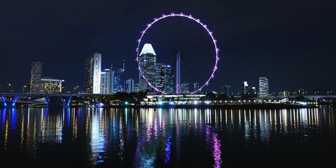 A Singapur a bordo de un crucero