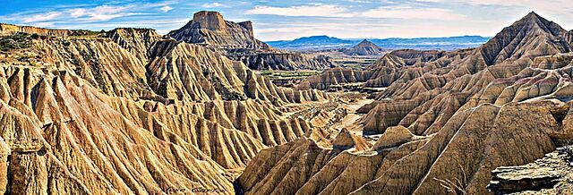 Bardenas Reales, el Gran Cañón del Colorado español
