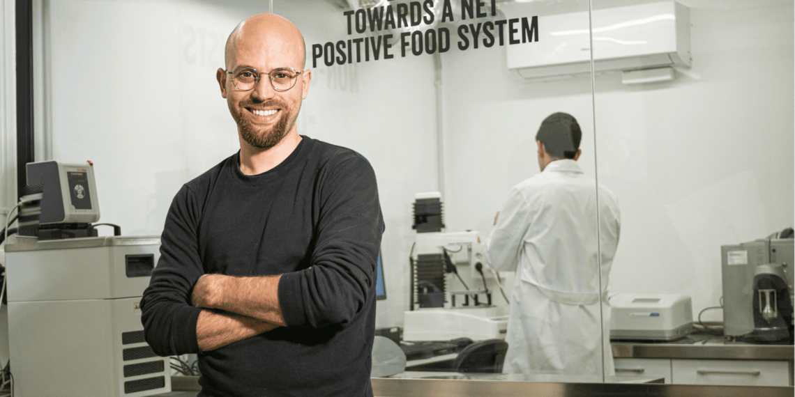 Marc Coloma, CEO and co-founder of Heura Foods at the Heura Lab