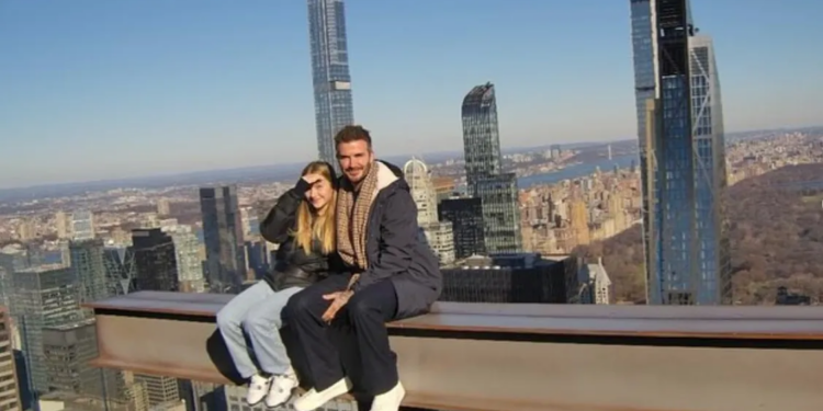 La nueva atracción de vértigo en NY que Beckham ya ha probado