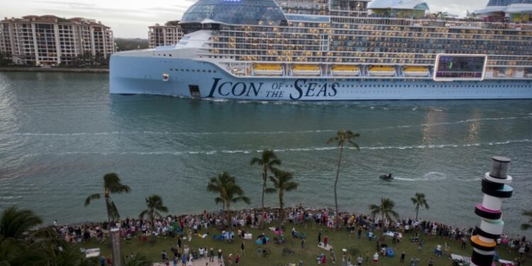 Zarpa el "Icon" de Royal Caribbean, el crucero más grande del mundo
