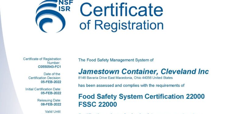 Wardwizard Foods Secures Global Food Safety Milestone with FSSC 22000 Certification