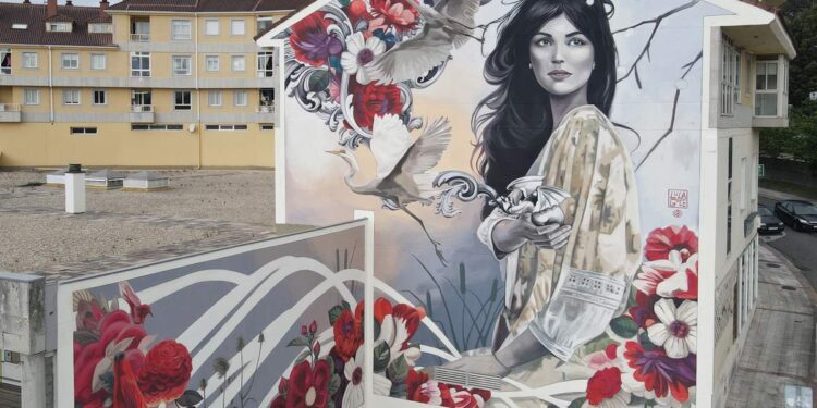 Los pueblos de Galicia con los mejores grafitis del mundo