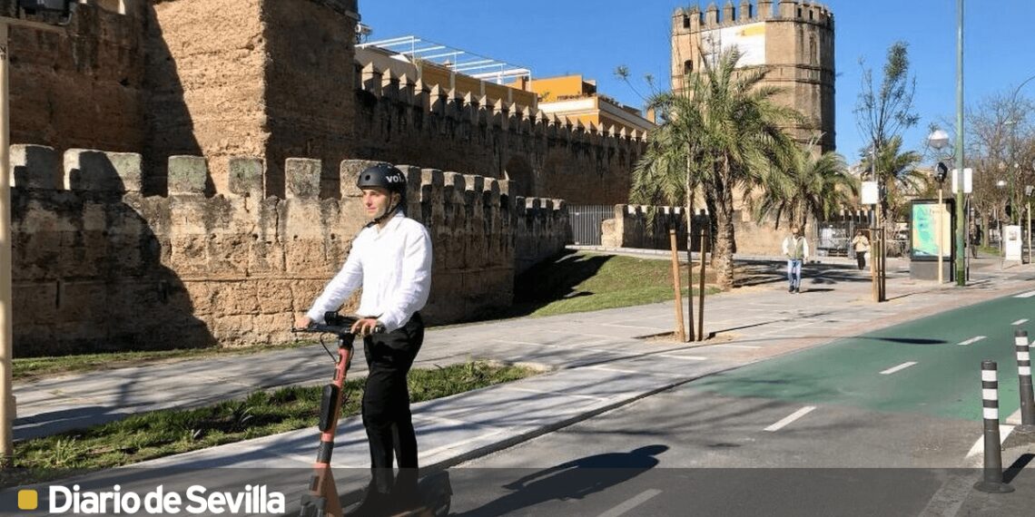 Los patinetes de VOI registran en Sevilla casi un millón de viajes en 2023