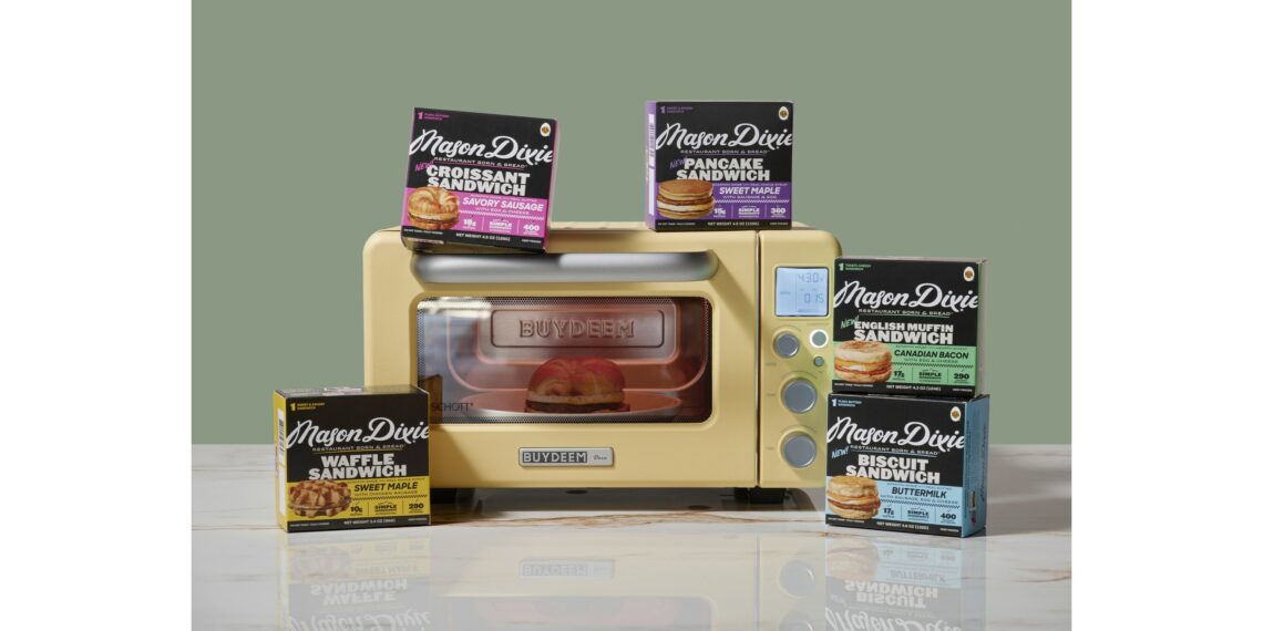 Mason Dixie Foods Brings Drive-Thru Breakfast Sandwich Classics to the Frozen Aisle without the Junk