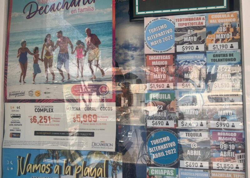 Incrementas las ventas en agencias de viaje para estas vacaciones