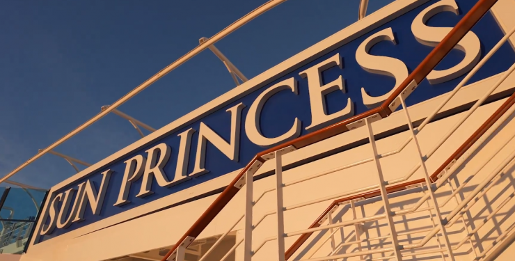 Nápoles es el primer destino del viaje inaugural del Sun Princess