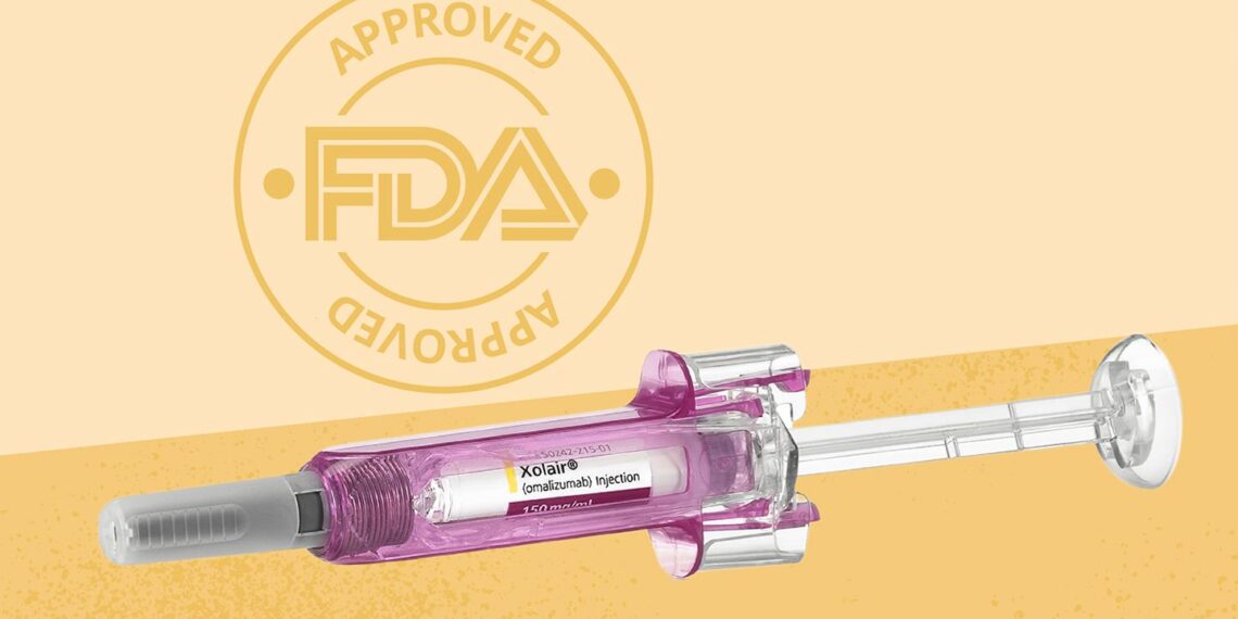 FDA Clears Asthma Drug Xolair as Food Allergy Treatment
