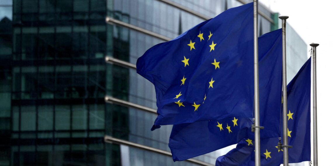 Banderas de la Unión Europea. Foto: Reuters