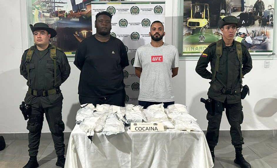 Franceses fueron descubiertos con 15 kilos cocaína en un crucero en Cartagena