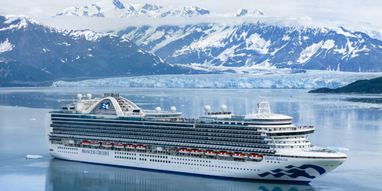 Princess Cruises establece nuevo récord para reservas en Alaska en enero