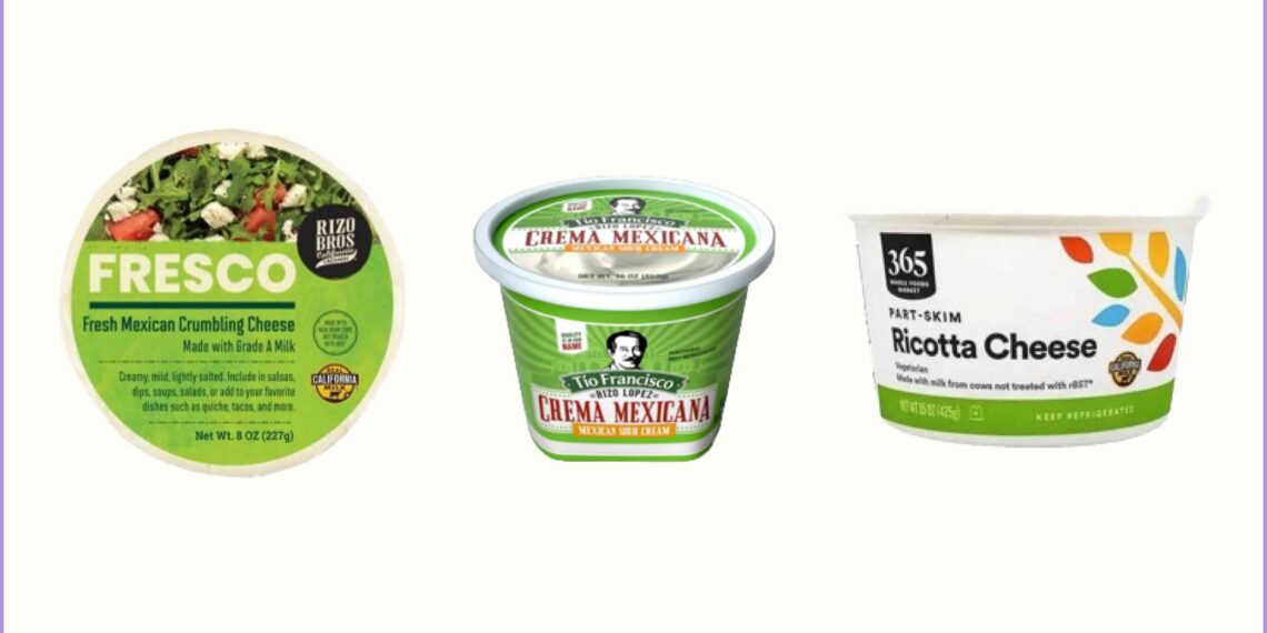 Rizo Lopez Foods Cheese, Yogurt, Sour Cream Products Linked to Listeria Outbreak