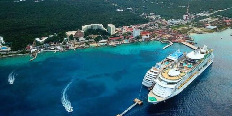 Quintana Roo lidera la recuperación de cruceros con récord en enero