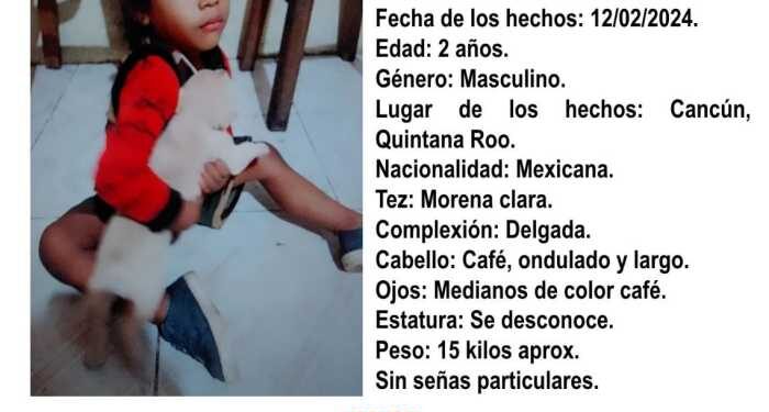 Raptan a niño de dos años en ‘El Crucero’ de Cancún