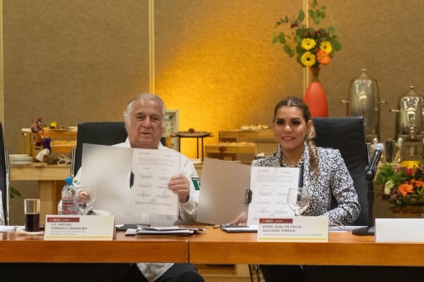 Autoridades de los tres órdenes de gobierno comparten avances en logística, seguridad y transporte para la organización del Tianguis Turístico en Acapulco