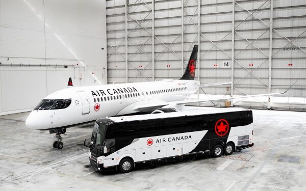 Air Canada amplía sus servicios regionales con conexiones a través de autocar