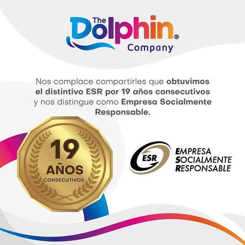 The Dolphin Company;  una empresa socialmente responsable desde hace 19 años
