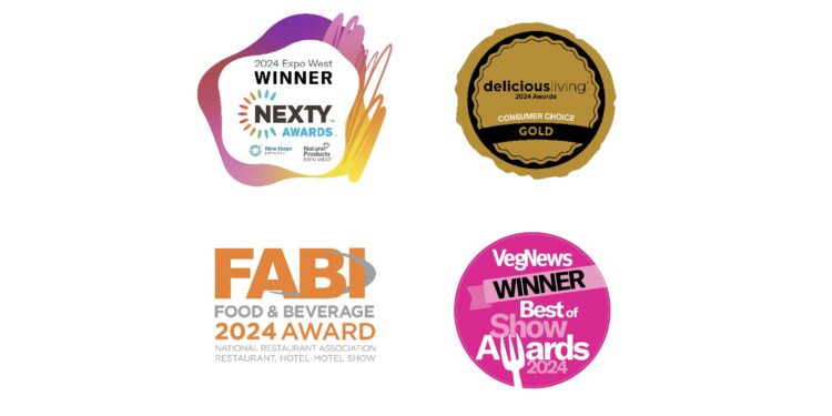 Konscious Foods Garners Multiple Awards in 2024 for its Plant-based Foods, Innovations and Products