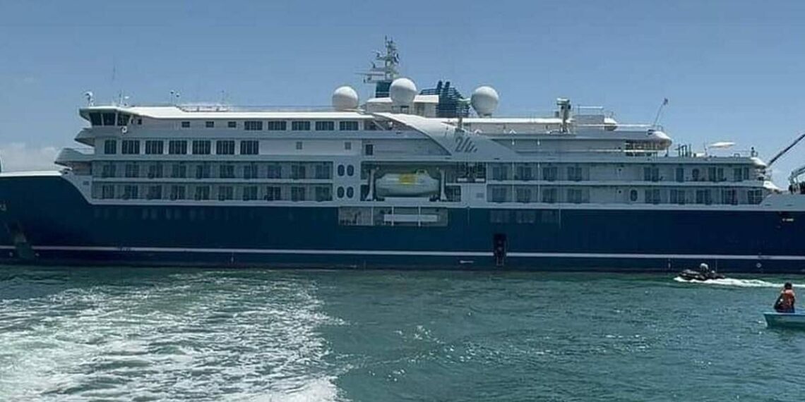 Amapala recibe en su puerto primer crucero en más de 10 años
