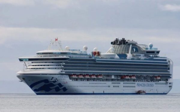 Buque de Princess Cruises vuelve a visitar Punta Arenas