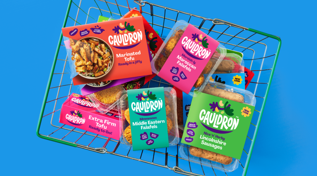 Cauldron Foods announces new plant-based products and rebrand