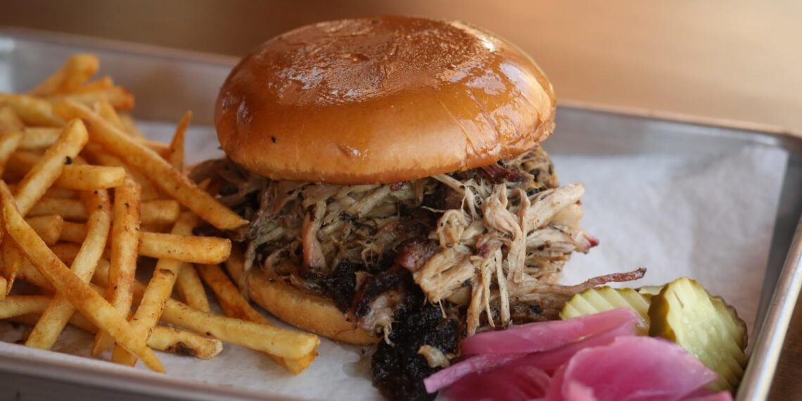 Skinny's BBQ in Muscatine won the Iowa Pork Producers Association Pulled Pork Madness contest.