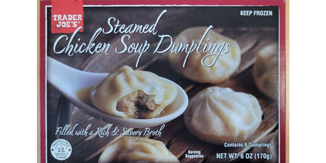 Chicken dumplings could contain hard plastic