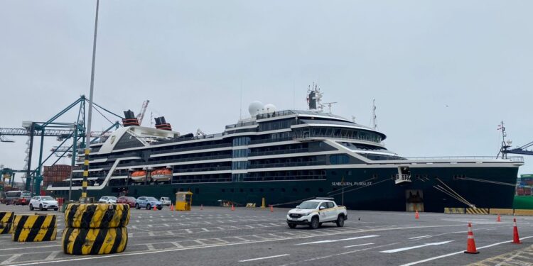 Seabourn Pursuit arriba por primera vez a DP World San Antonio