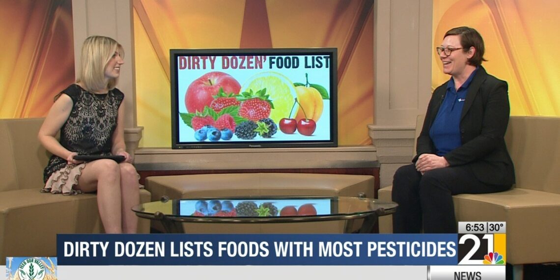 Mercy Health Dietician reviews "Dirty Dozen" foods with most pesticides