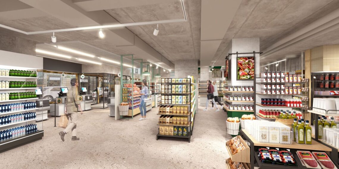 Whole Foods Market Daily Shops are designed to be a quarter to one half the size of one of the chain's traditional stores. (Whole Foods Market)