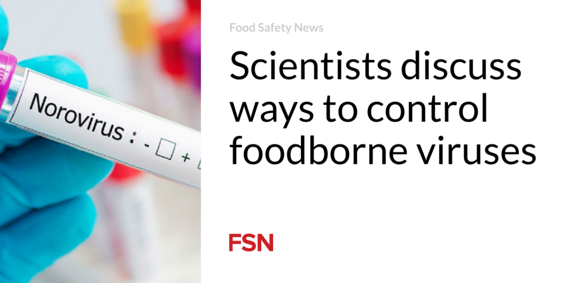 Scientists discuss ways to control foodborne viruses