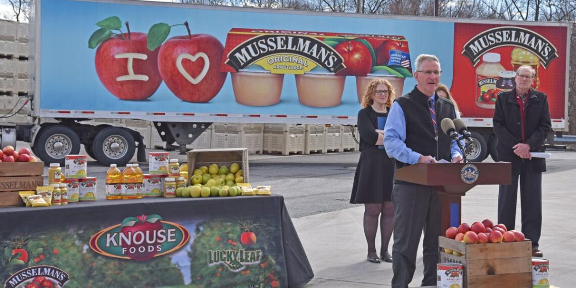 Knouse Foods helps turn surplus apples into food for hungry | Local News
