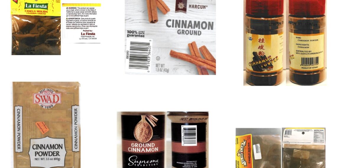 Ground cinnamon sold at discount stores is tainted with lead, FDA warns