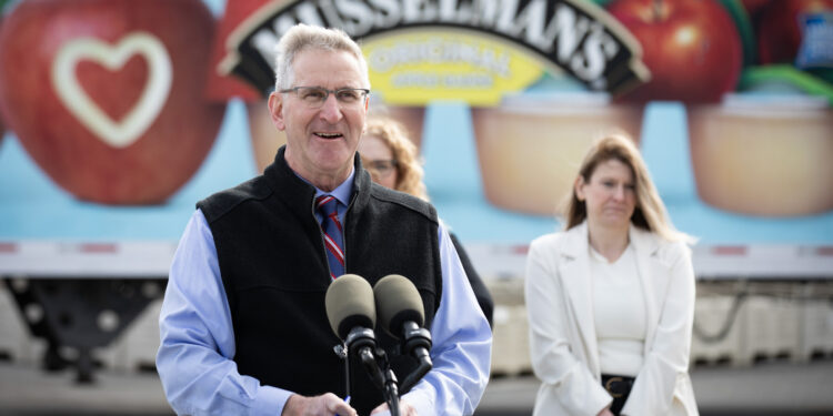 Adams County's Knouse Foods gets highlight from Ag Sec as part of state's Surplus System