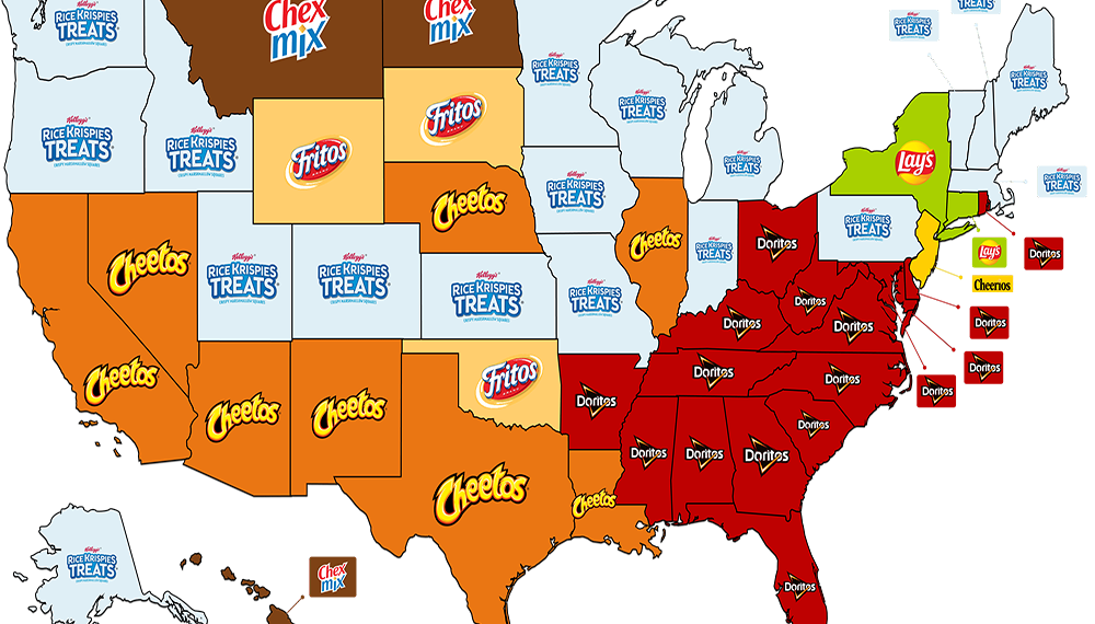 Survey Says: Here are Virginia's favorite snack foods