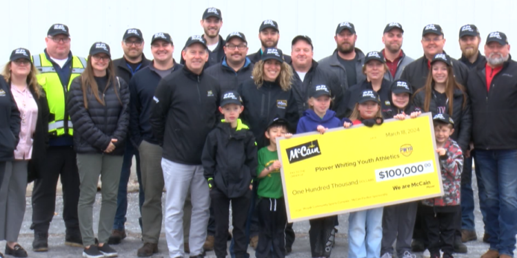 McCain Foods gifts Plover Whiting Youth Athletics $100,000 | News