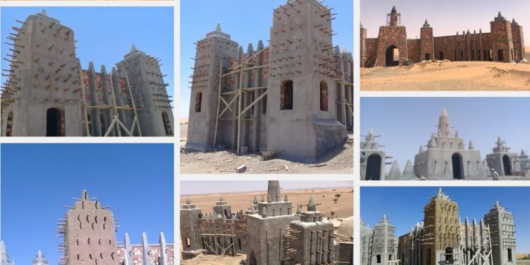 Una agencia de viajes catalana construye el primer 5 estrellas del desierto Erg Chebbi