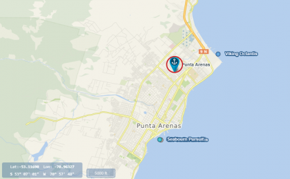 Punta Arenas recibe dos naves de cruceros