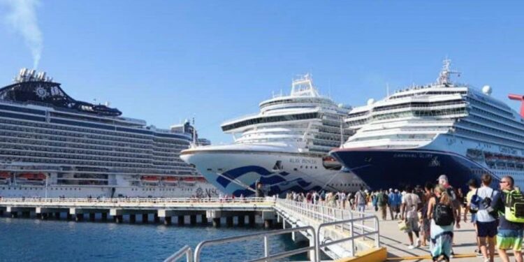 Quintana Roo acapara un 68,5% de los cruceristas llegados a México