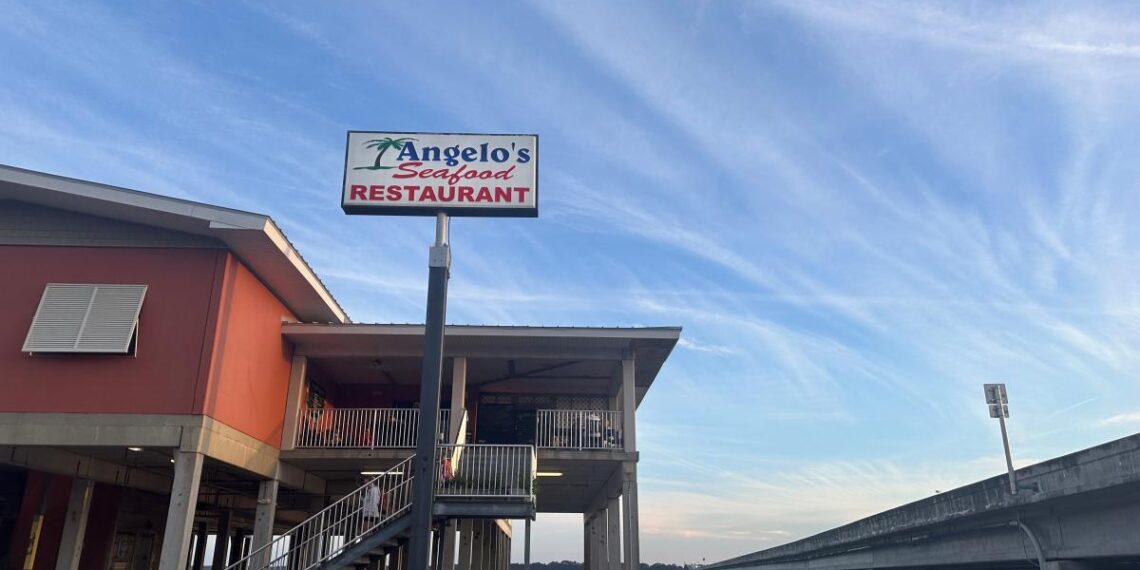 Angelo's Seafood Restaurant on Ochlockonee Bay in Panacea, shown here on March 16, 2024, has been serving seafood since 1945.