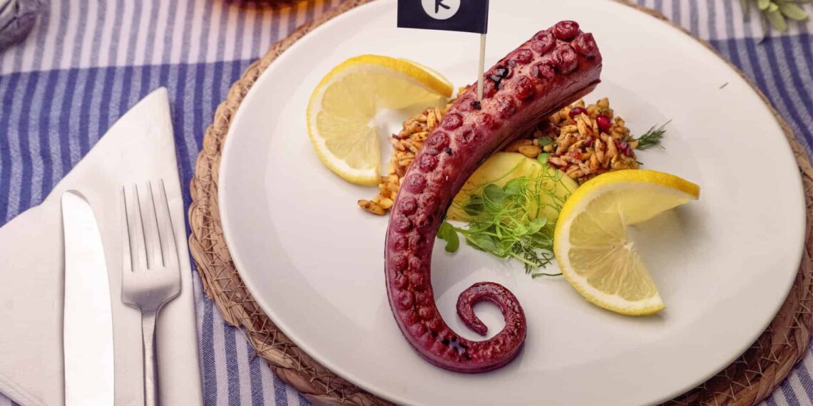 Revo Foods launches THE KRAKEN plant based octopus