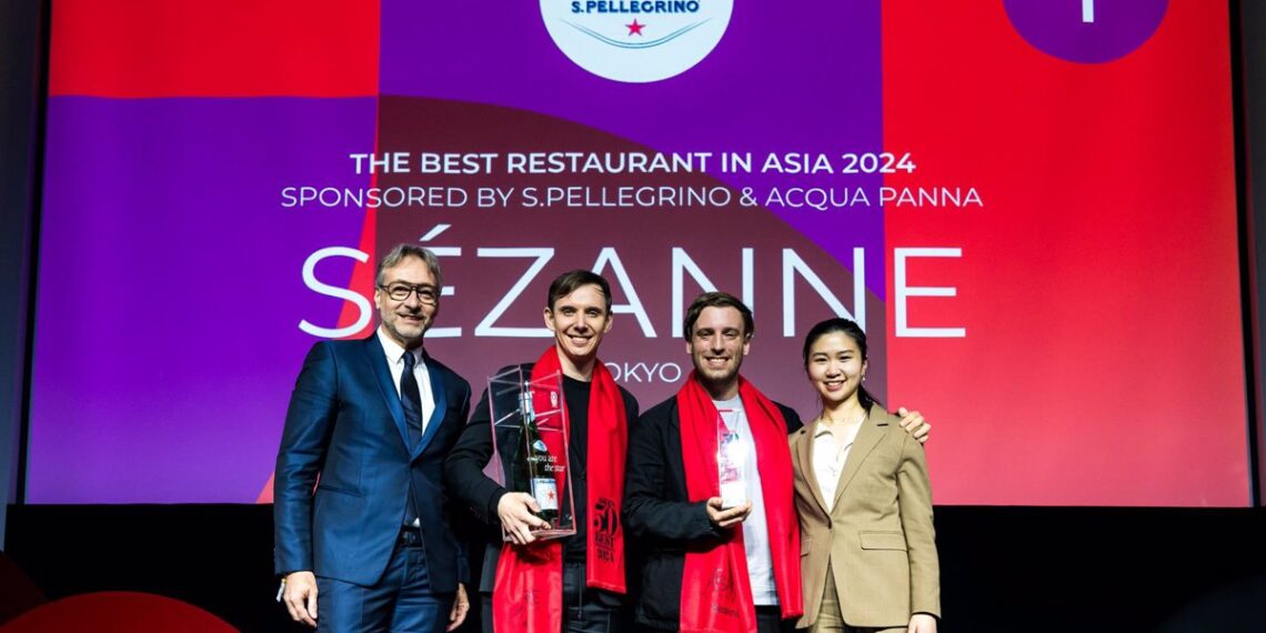 SÉZANNE, EN TOKIO, NO.1 DE ASIA'S 50 BEST RESTAURANTS 2024