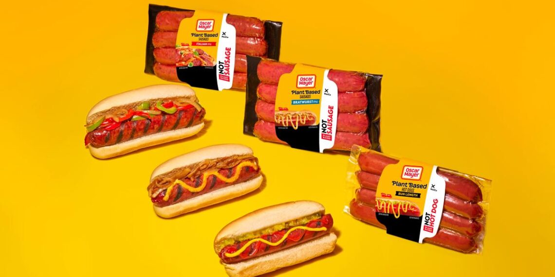 Oscar Mayer hot dogs, sausages are latest foods as plant-based meat alternatives