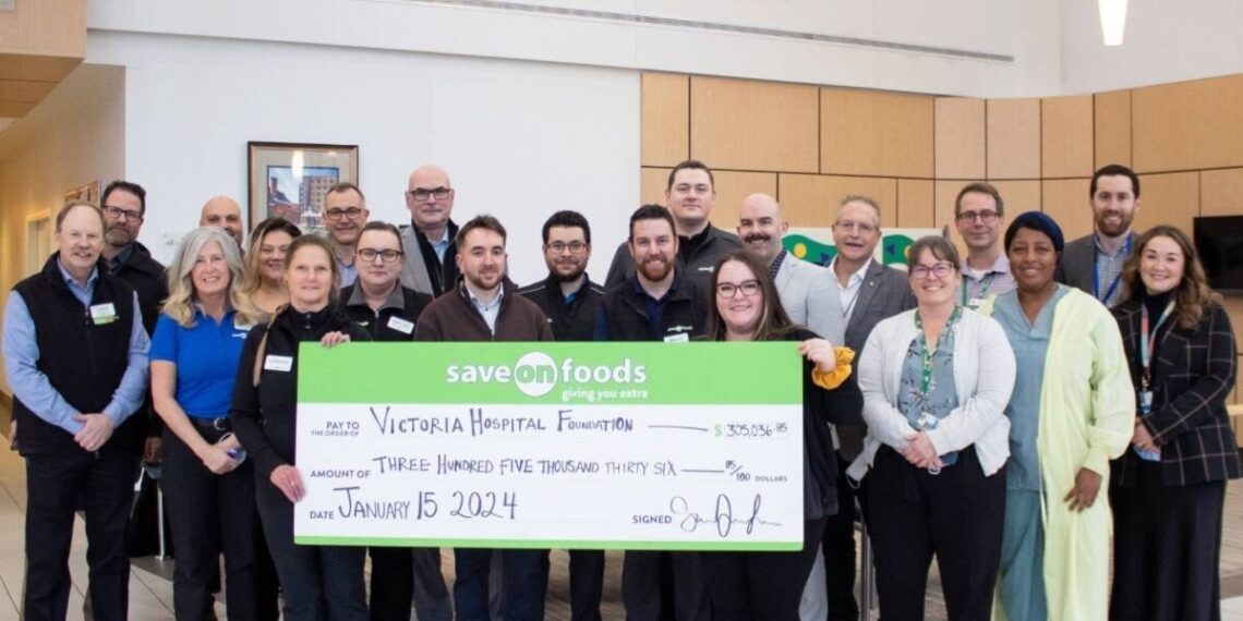 Save-On-Foods Surpasses $300K Pledge for Vancouver Island Hospitals, Strengthening Regional Critical Care
