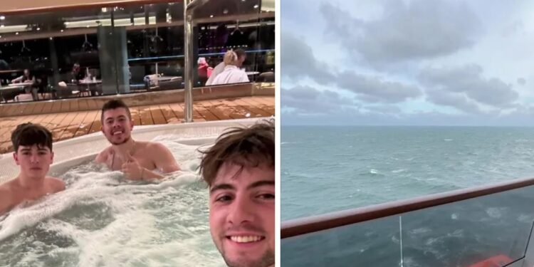 Un argentino mostró cómo es viajar en un crucero de lujo por Europa y el precio sorprendió a sus seguidores