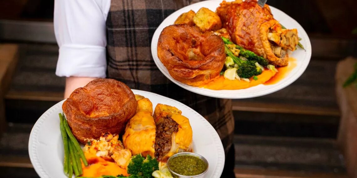 One of Liverpool's best Sunday roast dinners is served in a bouncing bar